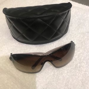 Chanel sunglasses shield